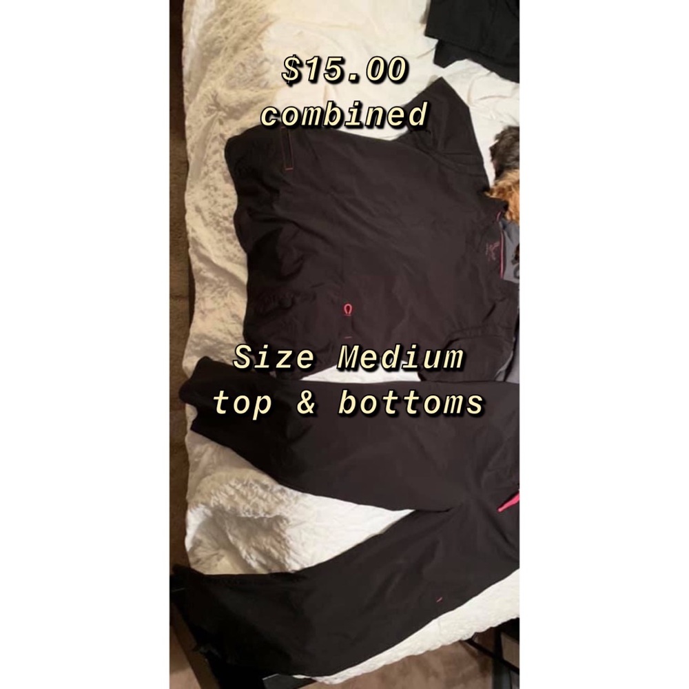Black scrubs
